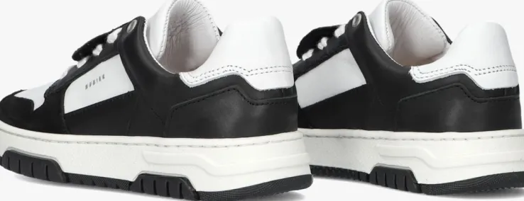 zwarte nubikk lage sneakers basket court jr