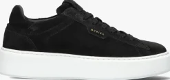 zwarte nubikk lage sneakers vince tora dames