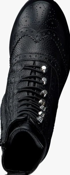 zwarte nubikk veterboots djuna brogue