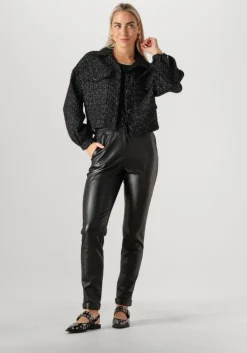 zwarte nukus pantalon paris pants pu