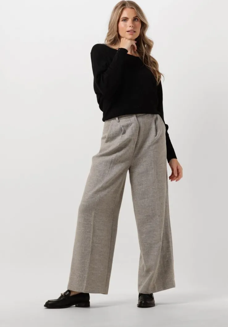 zwarte nukus top batwing pullover lurex