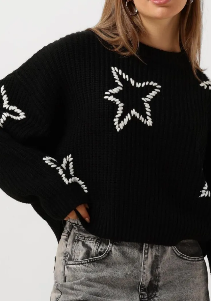 zwarte nukus trui atlanta pullover