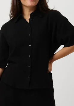 zwarte object blouses objcarina 2/4 shirt rep