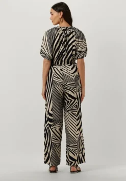 zwarte object jumpsuit objfaline 2/4 sleeve jumpsuit a vip 23