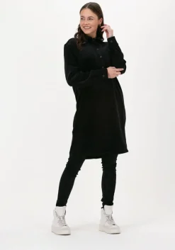 zwarte object legging belle mw coated legging