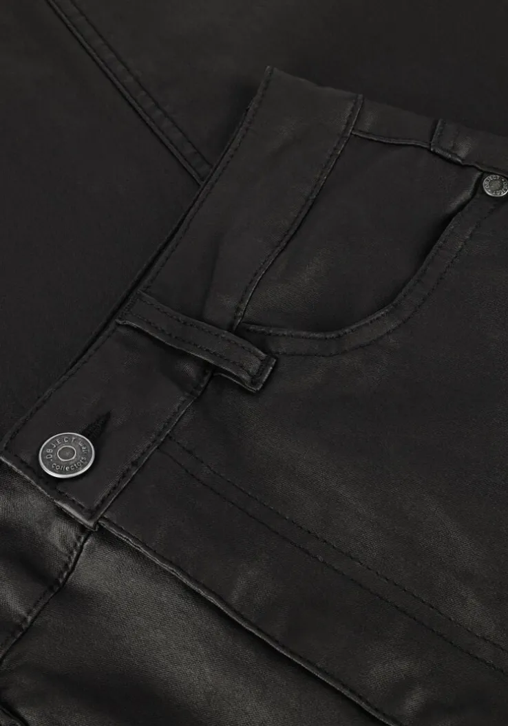 zwarte object midirok objnaya coated mw skirt