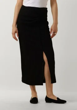 zwarte object midirok objcilia hw skirt