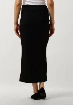 zwarte object midirok objcilia hw skirt