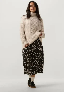 zwarte object midirok objomika hw skirt 129