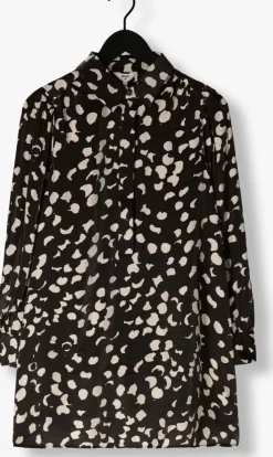 zwarte object mini jurk objomika l/s dress