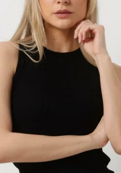 zwarte object top objjamie s/l tank top noos