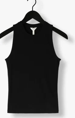 zwarte object top objjamie s/l tank top noos