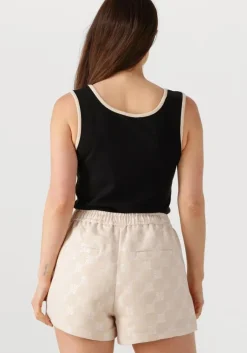 zwarte object top objjamie s/l sli tank top noos