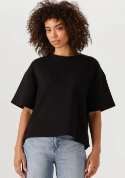 zwarte object trui objandrea re 2/4 t-shirt