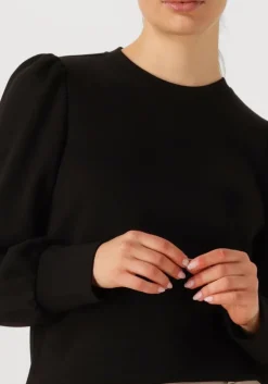 zwarte object trui objandrea re l/s o-neck top