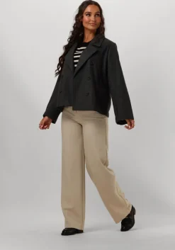 zwarte object trui objelly lo ls knit pullover