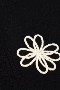 zwarte object trui objlaney rubin ss pullover