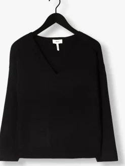 zwarte object trui objreynard v-neck pullover