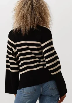 zwarte object vest objester l/s cardigan