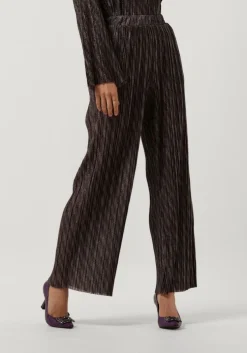 zwarte object wijde broek lux hw pants 124