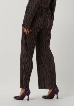 zwarte object wijde broek lux hw pants 124