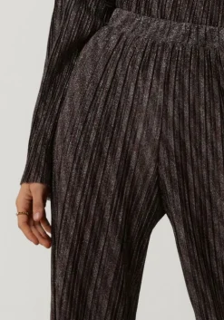 zwarte object wijde broek lux hw pants 124