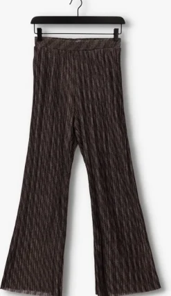 zwarte object wijde broek lux hw pants 124