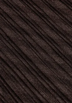 zwarte object wijde broek lux hw pants 124