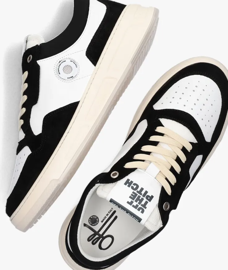 zwarte off the pitch lage sneakers breathe heren