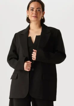 zwarte omoda atelier blazer x iris - isa