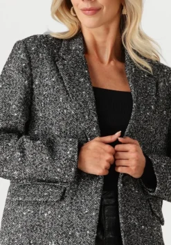 zwarte omoda atelier blazer x nina - les