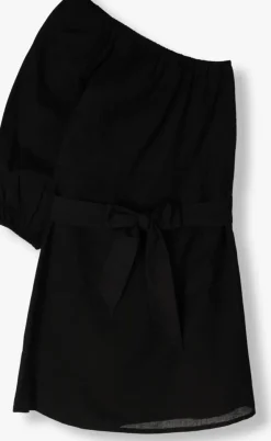 zwarte omoda atelier mini jurk x florine