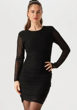 zwarte omoda atelier mini jurk x iris - ida