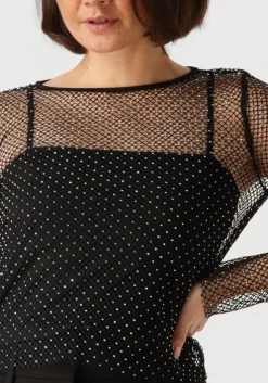 zwarte omoda atelier tops & t-shirts x iris - ines