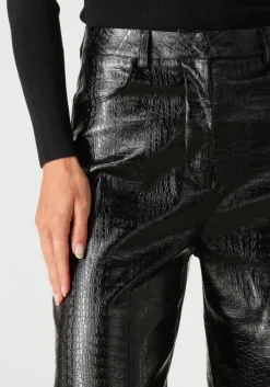 zwarte omoda atelier wijde broek x nina - laav