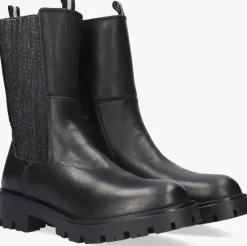 zwarte omoda chelsea boots om121789