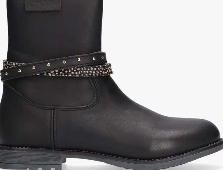 zwarte omoda cowboylaarzen om121740