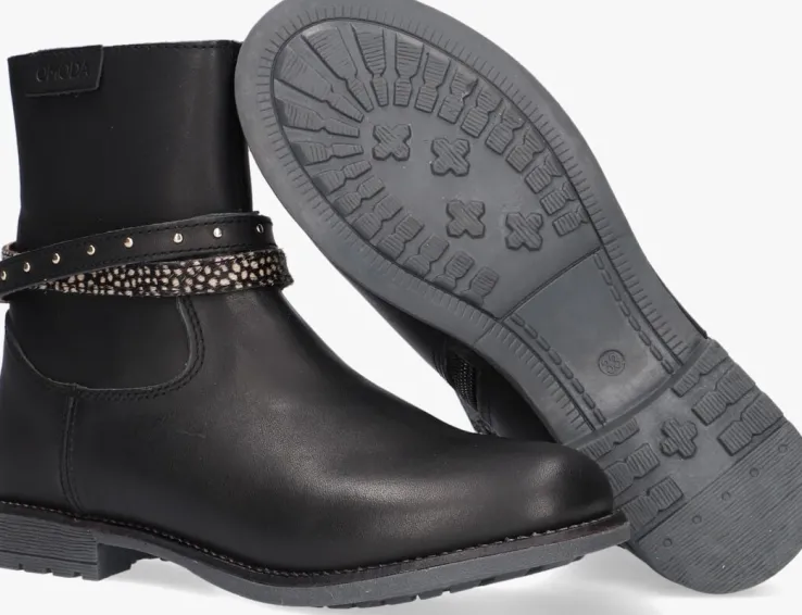 zwarte omoda cowboylaarzen om121740