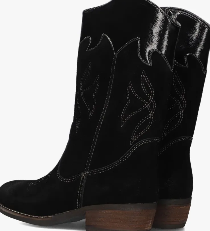 zwarte omoda cowboylaarzen charli