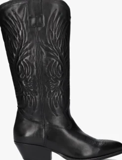 zwarte omoda cowboylaarzen d346