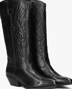 zwarte omoda cowboylaarzen d346