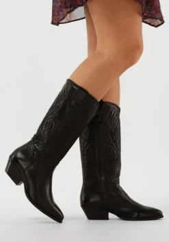 zwarte omoda cowboylaarzen d346