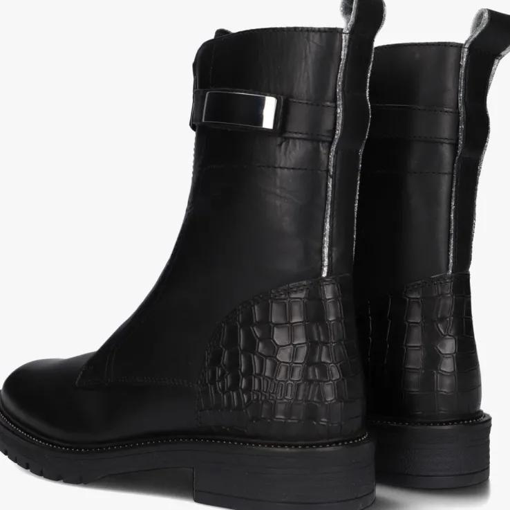 zwarte omoda enkellaarsjes dungaball-39