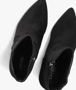 zwarte omoda enkellaarsjes 0591-2