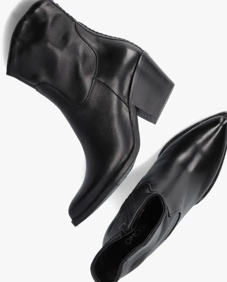 zwarte omoda enkellaarsjes tep