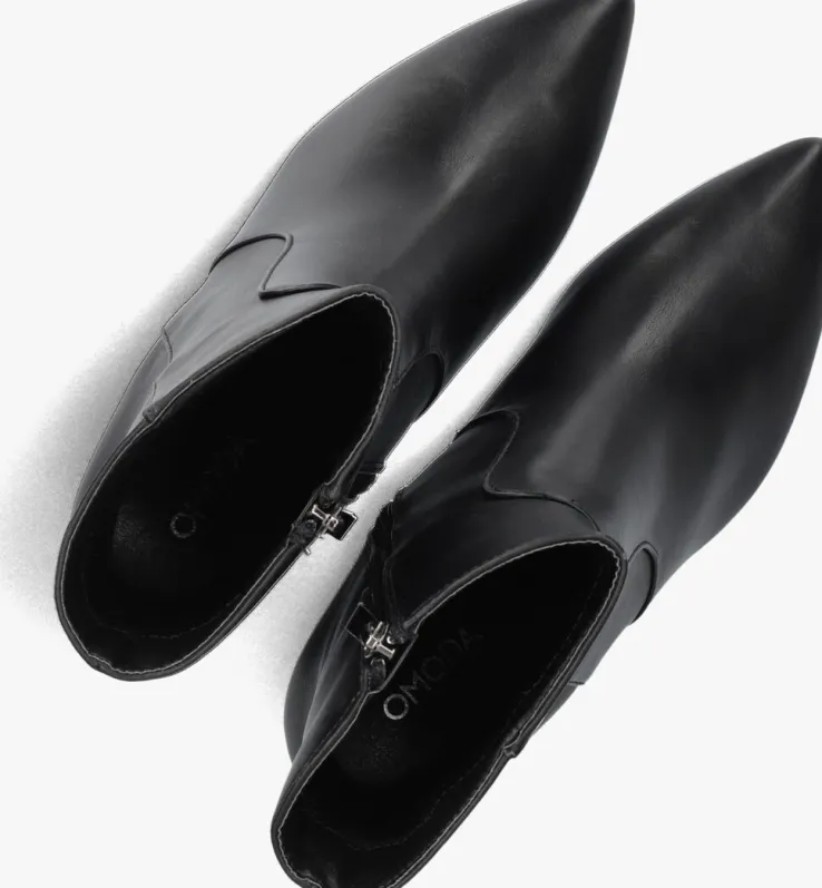 zwarte omoda enkellaarsjes 0591-2