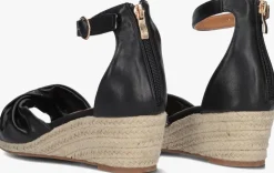 zwarte omoda espadrilles 0577-5
