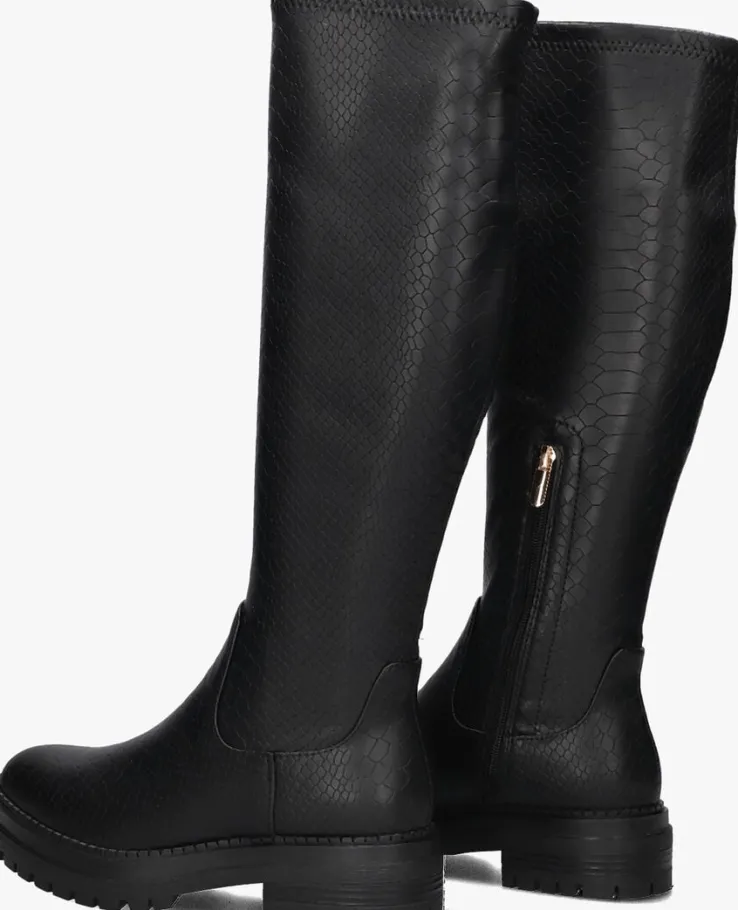 zwarte omoda hoge laarzen c0358-5