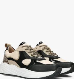 zwarte omoda lage sneakers triangle