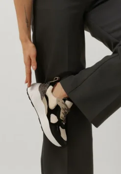 zwarte omoda lage sneakers triangle